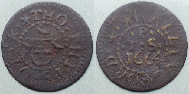 Wallingford, Tho Phips 1664 farthing